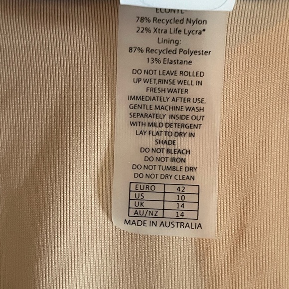 ☀️50% Off! Summer Sale☀️ GNASH Free People String One Piece Bathing Suit - Picture 4 of 7